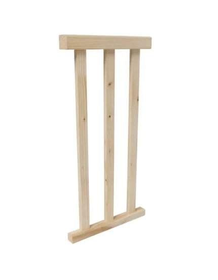 Drevené rovné zábradlie dĺžka 50 cm BMDK 50