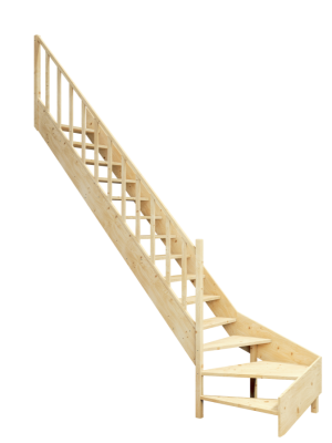 Schody z dolnym zabiegiem bez podstopnic EMQG kategoria