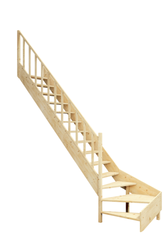 Schody z dolnym zabiegiem bez podstopnic EMQG kategoria