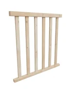 Drevené rovné zábradlie dĺžka 100 cm BMDK 100