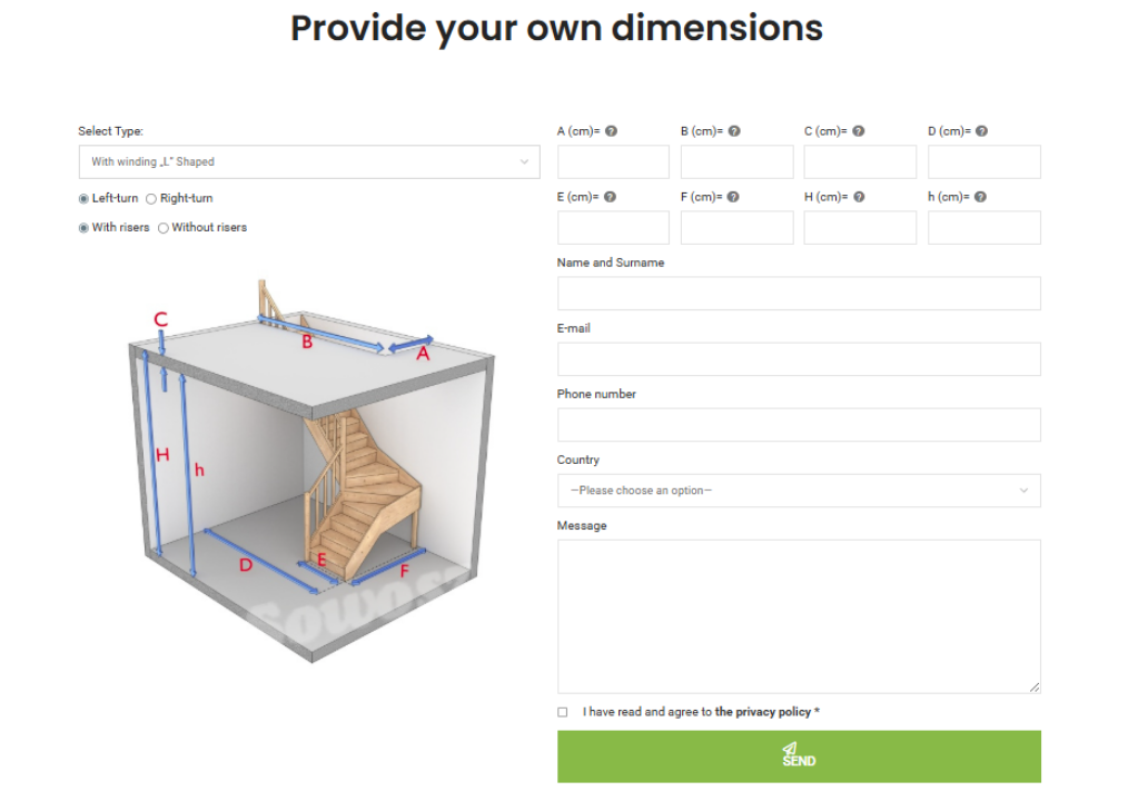 Select SOWOSZ Wooden Stairs: Selection, Measurement and Ordering in a Few Steps SOWOSZ Wooden Stairs: Selection, Measurement and Ordering in a Few Steps