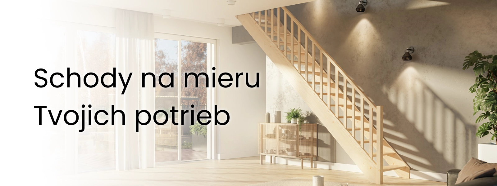 Drevené schody na mieru